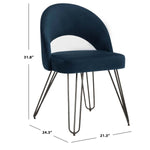 Navy Velvet/Matte Black (Set of 2) - Navy Velvet/Matte Black (Set of 2)