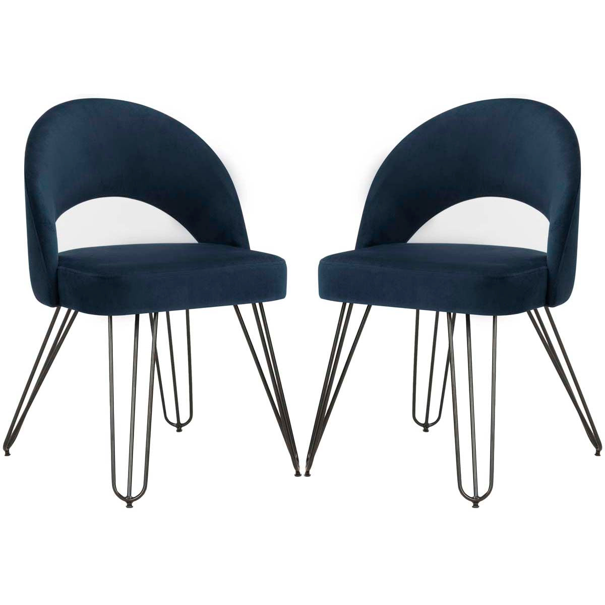 Navy Velvet/Matte Black (Set of 2) - Navy Velvet/Matte Black (Set of 2)