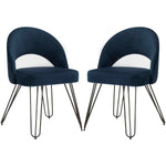 Navy Velvet/Matte Black (Set of 2) - Navy Velvet/Matte Black (Set of 2)