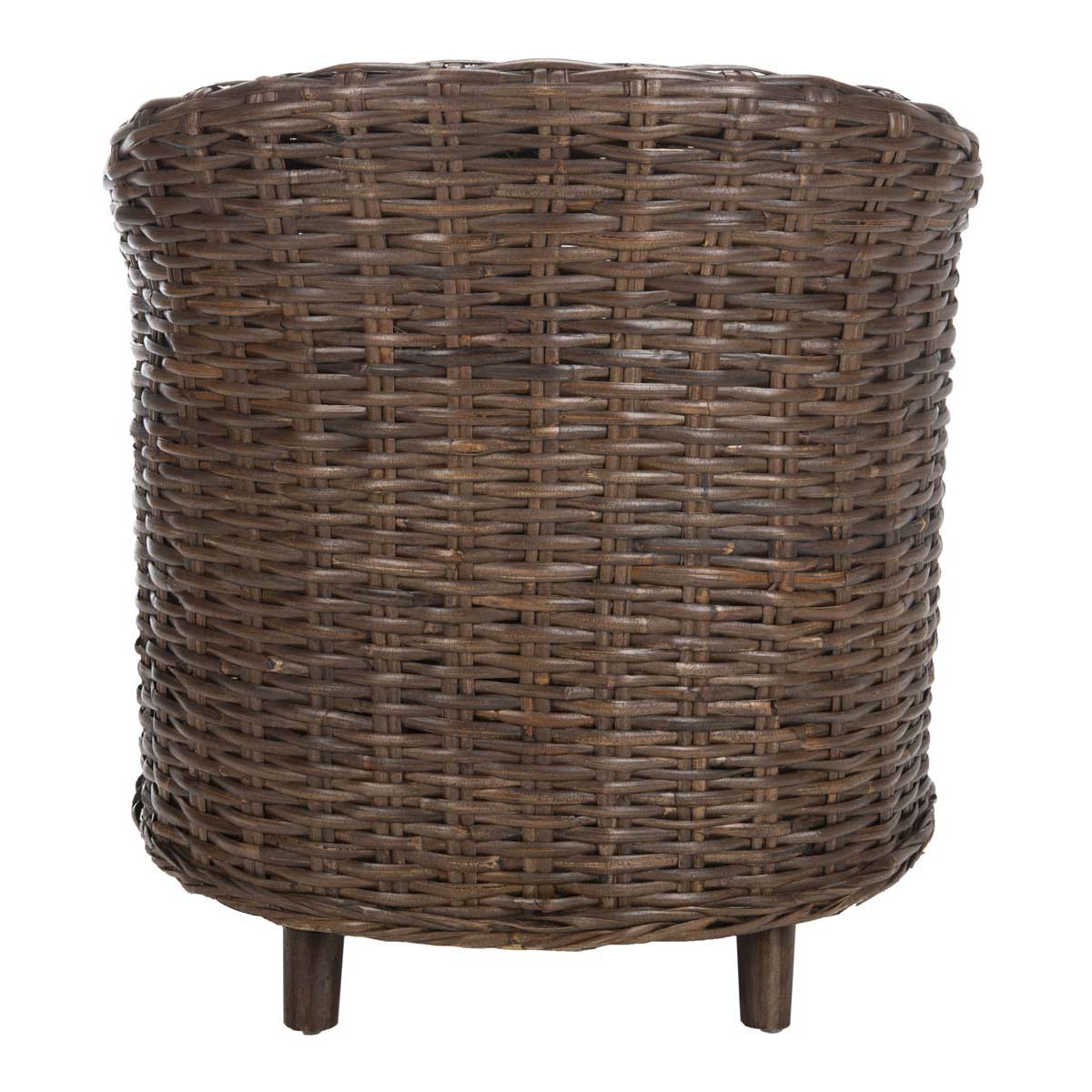 Safavieh Omni Rattan Barrel Chair , FOX6501 - Brown 