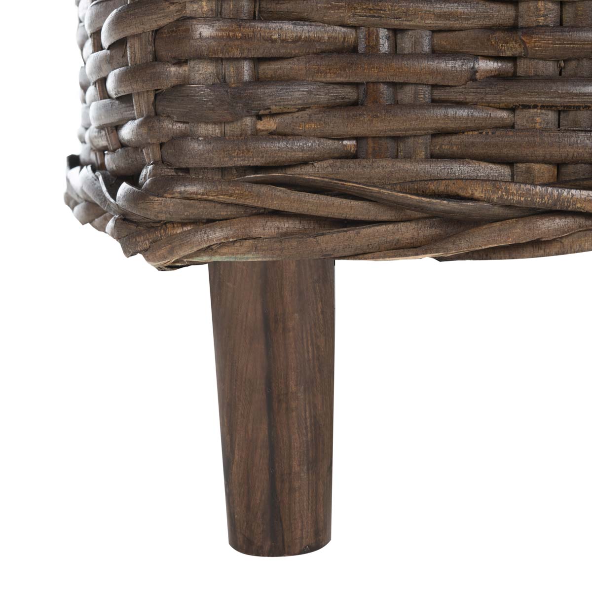 Safavieh Omni Rattan Barrel Chair , FOX6501 - Brown 