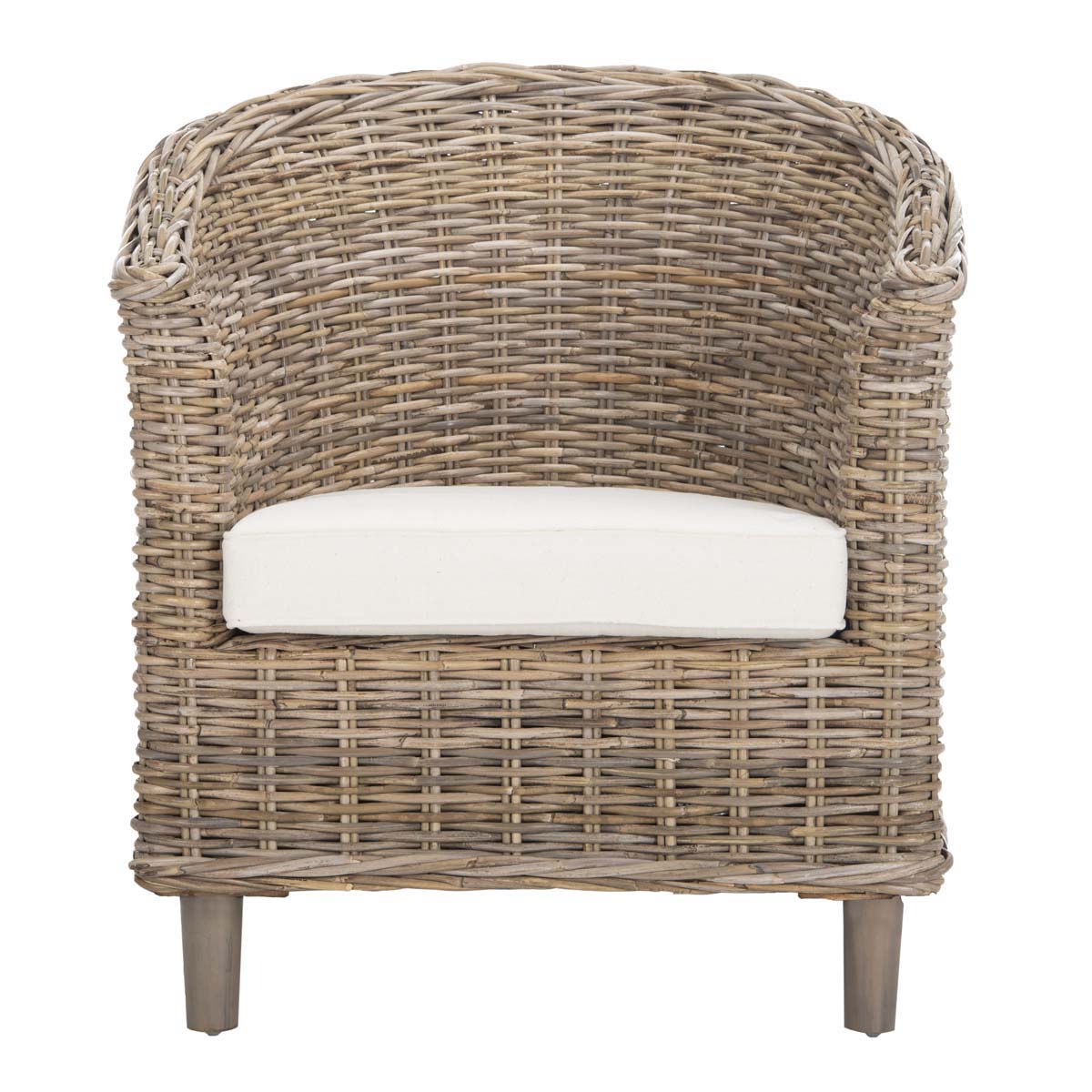 Safavieh Omni Rattan Barrel Chair , FOX6501 - Natural 