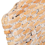 Safavieh Omni Rattan Barrel Chair , FOX6501 - Natural White Wash/White 