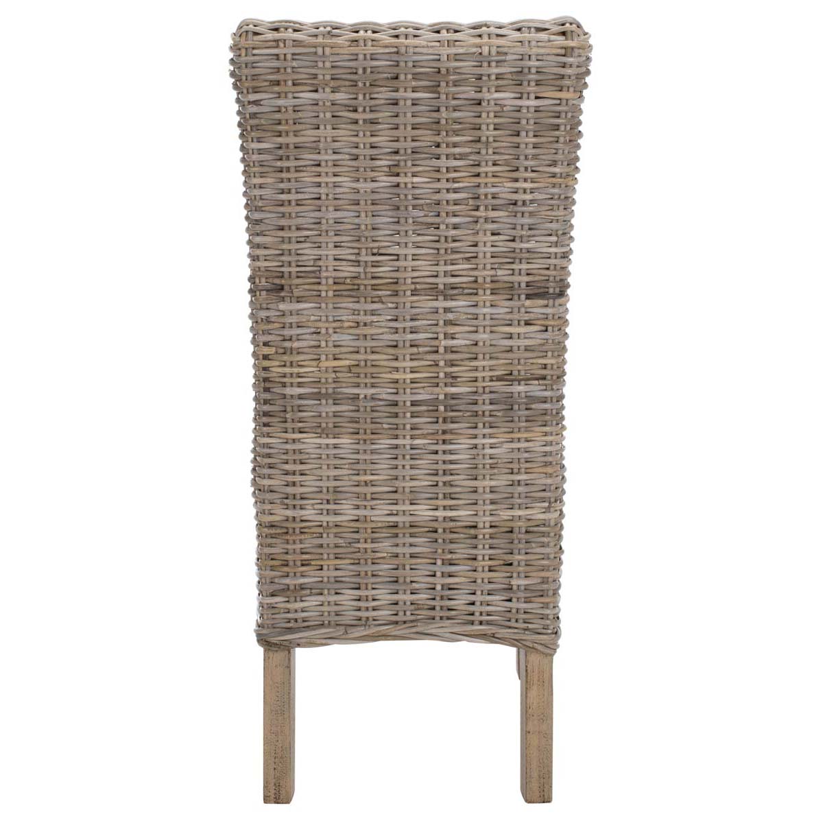 Safavieh Quaker 19''H Rattan Side Chair, FOX6521 - Natural (Set of 2)