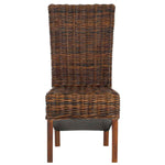 Safavieh Ridge 18''H Rattan Side Chair, FOX6523