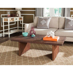 Safavieh Senjo Rouge Coffee Table , FOX6538 - Brown