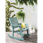 Safavieh Alexei Rocking Chair , FOX6702 - Beach House Blue