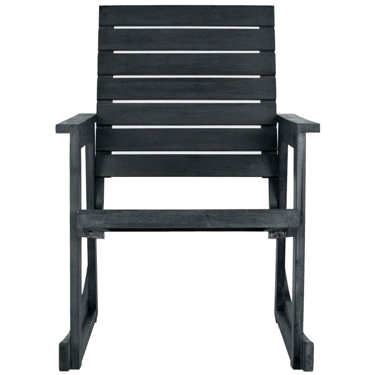 Safavieh Alexei Rocking Chair , FOX6702 - Dark Slate Grey