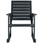 Safavieh Alexei Rocking Chair , FOX6702 - Dark Slate Grey
