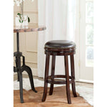 Safavieh Biagio Swivel Bar Stool , FOX7007 - Sierra/Brown