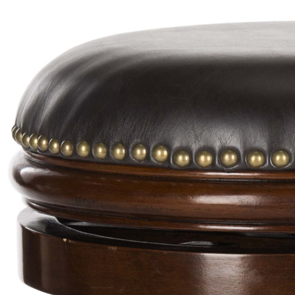 Safavieh Biagio Swivel Bar Stool , FOX7007 - Espresso/Brown