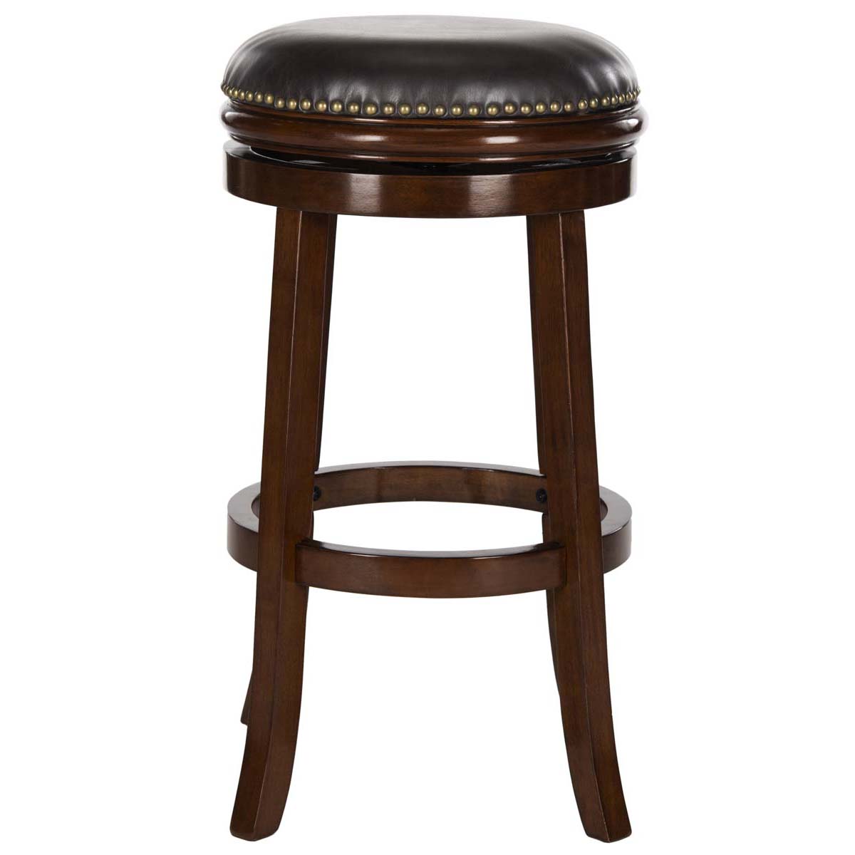 Safavieh Biagio Swivel Bar Stool , FOX7007 - Espresso/Brown