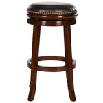 Safavieh Biagio Swivel Bar Stool , FOX7007 - Espresso/Brown