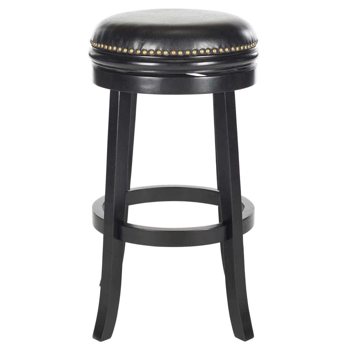 Safavieh Biagio Swivel Bar Stool , FOX7007 - Black/Black