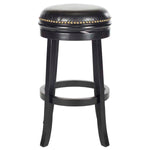 Safavieh Biagio Swivel Bar Stool , FOX7007 - Black/Black