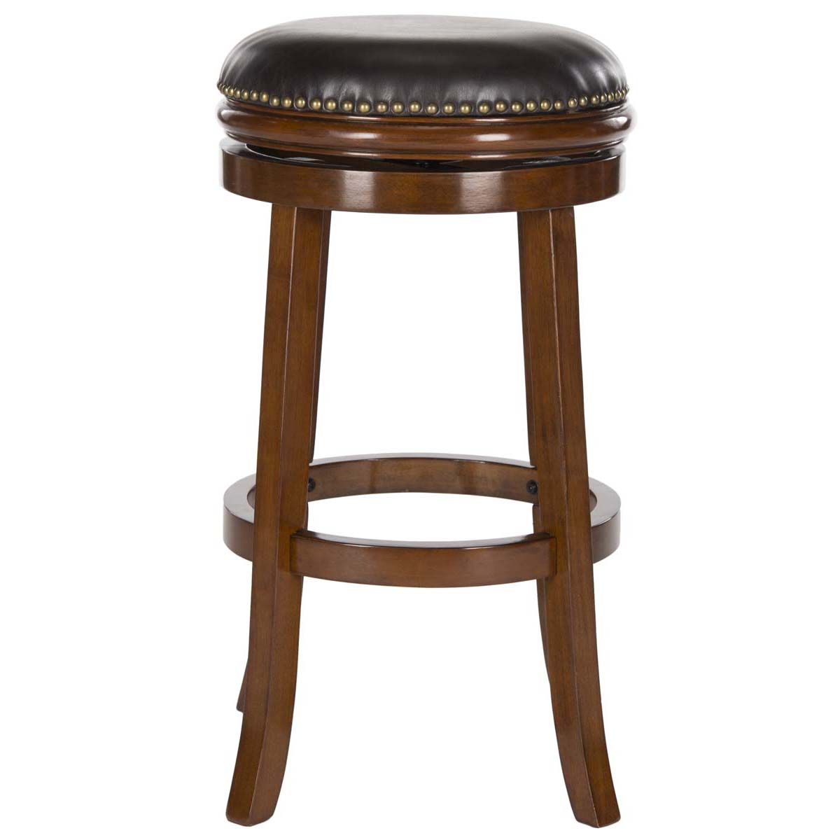 Safavieh Biagio Swivel Bar Stool , FOX7007 - Walnut/Brown