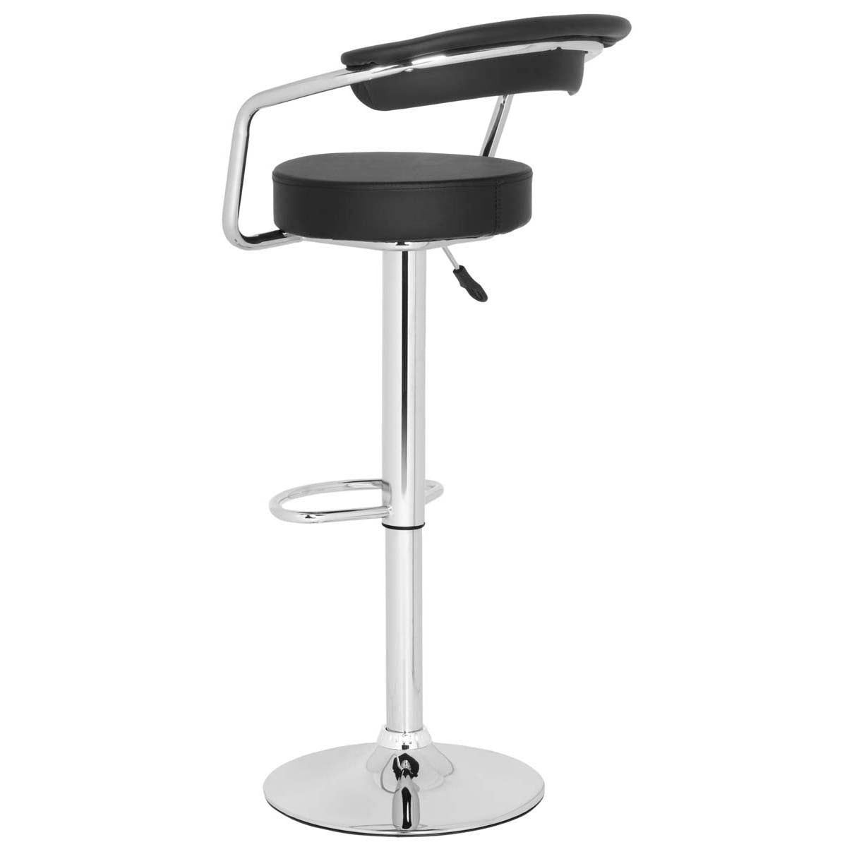 Safavieh Angus Swivel Bar Stool , FOX7511 - Black