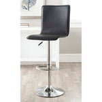 Safavieh Magda Swivel Bar Stool , FOX7513 - Black