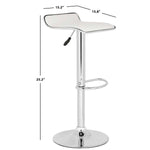 Safavieh Chaunda Swivel Bar Stool , FOX7517 - White
