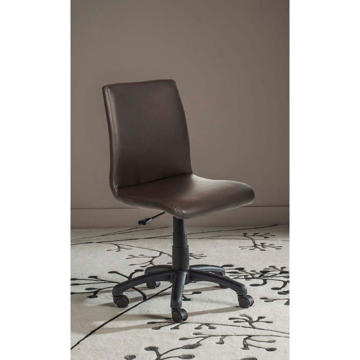 Safavieh Hal Desk Chair , FOX8501 - Brown