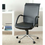 Safavieh Dejana Desk Chair , FOX8506 - Black