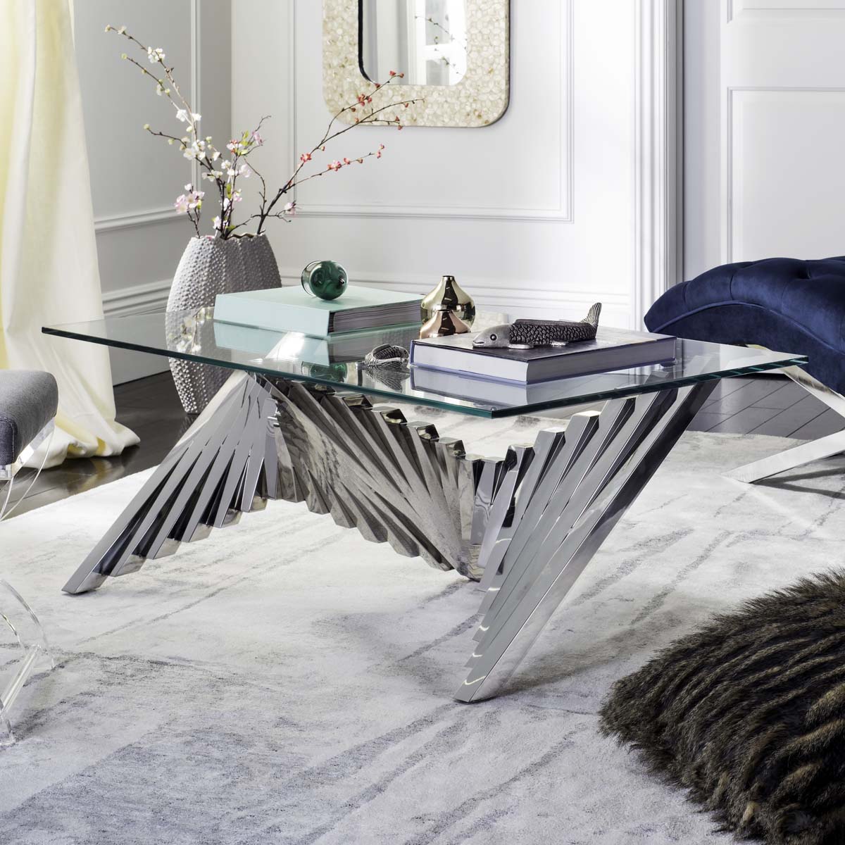 Safavieh Couture Ionna Metal Coffee Table