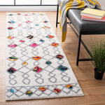 Safavieh Fiesta Shag 361 Rug, FSG361 - Cream / Multi