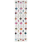 Safavieh Fiesta Shag 361 Rug, FSG361 - Cream / Multi