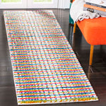 Safavieh Fiesta Shag 362 Rug, FSG362 - Cream / Multi