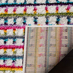 Safavieh Fiesta Shag 362 Rug, FSG362 - Cream / Multi