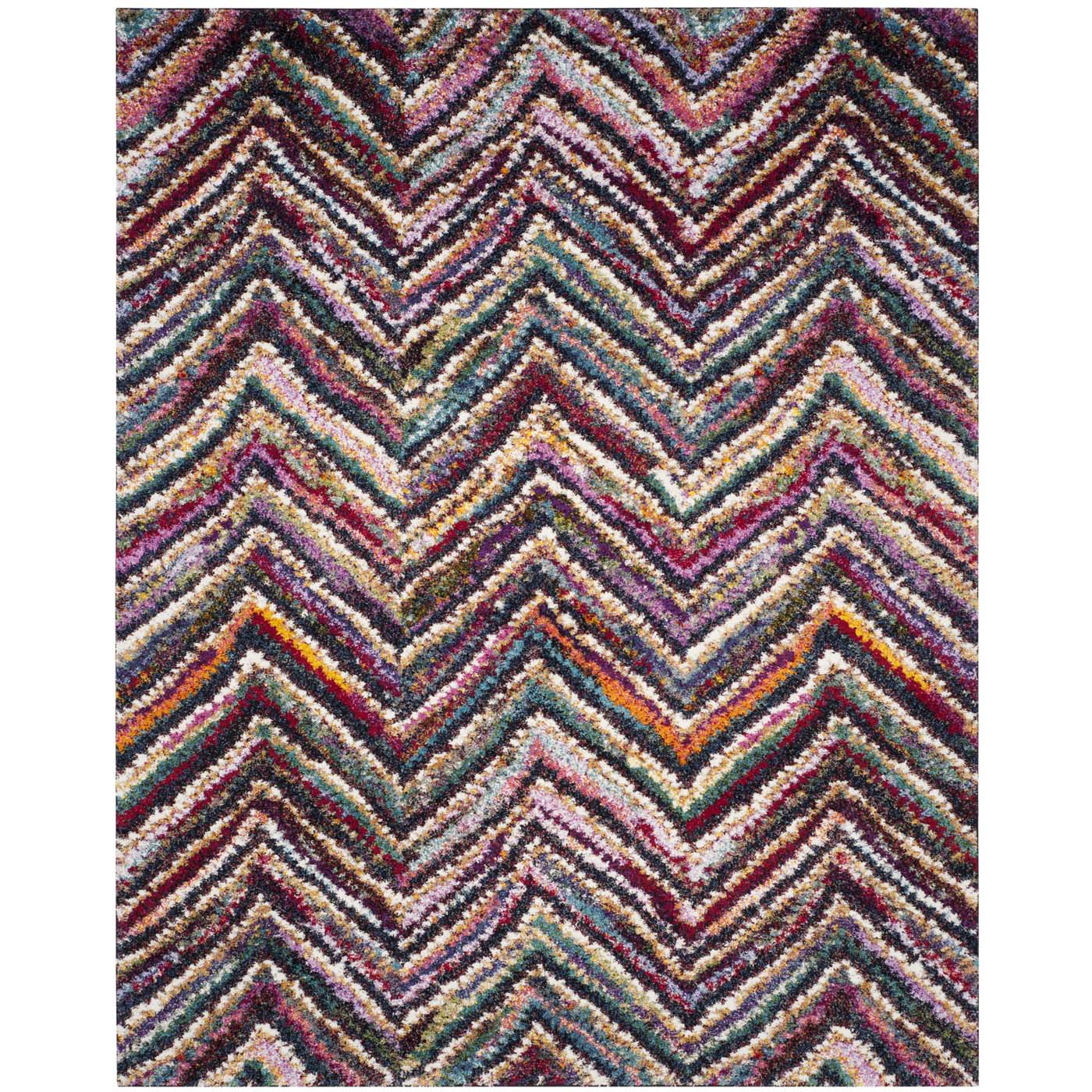 Safavieh Fiesta Shag 363 Rug, FSG363 - Multi