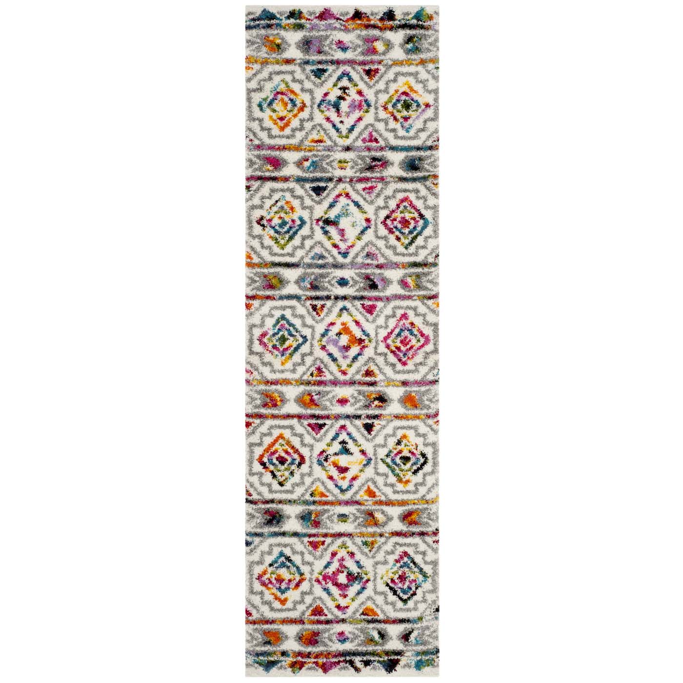 Safavieh Fiesta Shag 365 Rug, FSG365 - Cream / Multi
