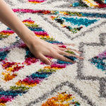 Safavieh Fiesta Shag 365 Rug, FSG365 - Cream / Multi