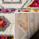 Safavieh Fiesta Shag 365 Rug, FSG365 - Cream / Multi