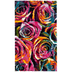 Safavieh Fiesta Shag 366 Rug, FSG366 - Fuchsia / Multi