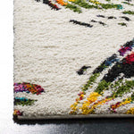 Safavieh Fiesta Shag 368 Rug, FSG368 - Cream / Multi