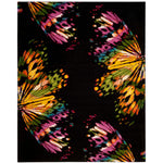 Safavieh Fiesta Shag 368 Rug, FSG368 - Black / Yellow