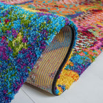 Safavieh Fiesta Shag 369 Rug, FSG369 - Turquoise / Multi