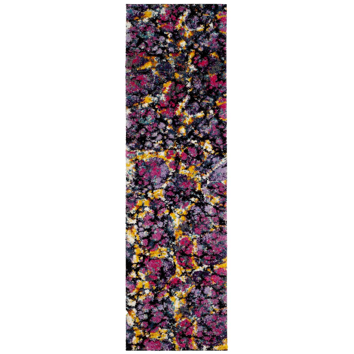 Safavieh Fiesta Shag 370 Rug, FSG370 - Lavander / Multi