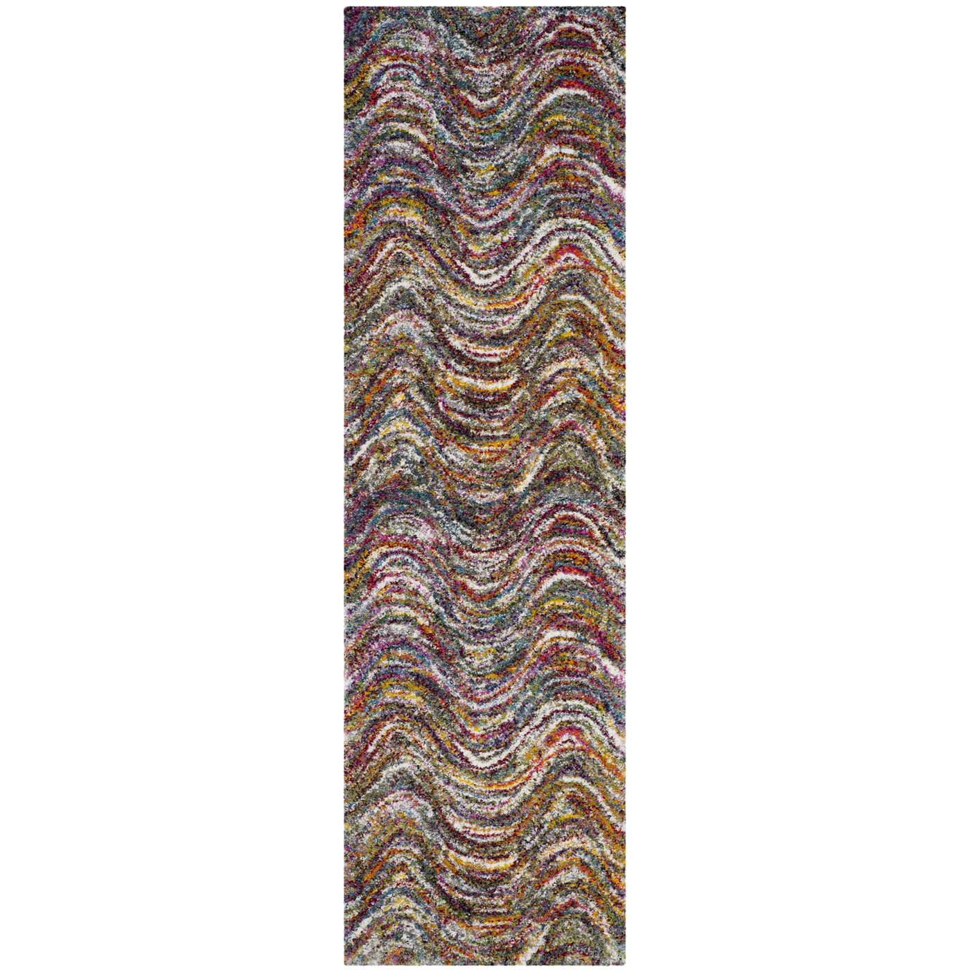 Safavieh Fiesta Shag 386 Rug, FSG386 - Multi