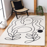 Safavieh Fifth Avenue 111 Rug, FTV111 - Ivory / Black