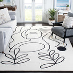 Safavieh Fifth Avenue 111 Rug, FTV111 - Ivory / Black