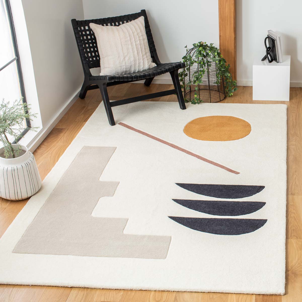 Safavieh Fifth Avenue 115 Rug, FTV115 - Ivory / Brown