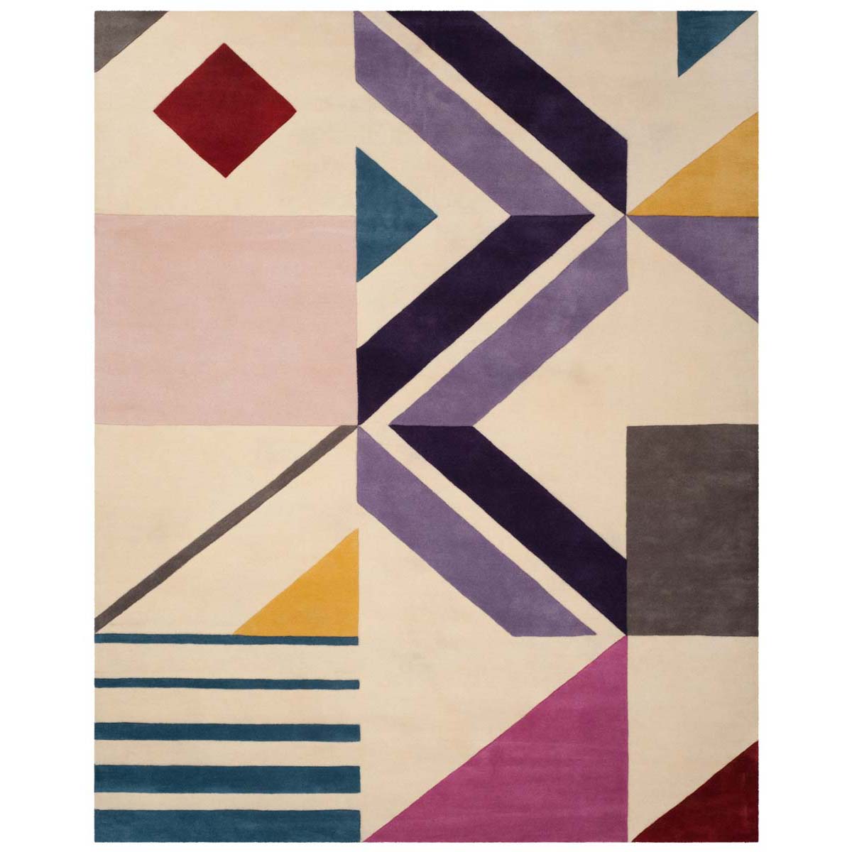 Safavieh Fifth Avenue 116 Rug, FTV116 - Ivory / Purple