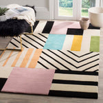 Safavieh Fifth Avenue 122 Rug, FTV122 - Ivory / Black