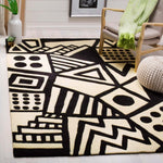 Safavieh Fifth Avenue 124 Rug, FTV124 - Ivory / Black