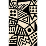 Safavieh Fifth Avenue 124 Rug, FTV124 - Ivory / Black