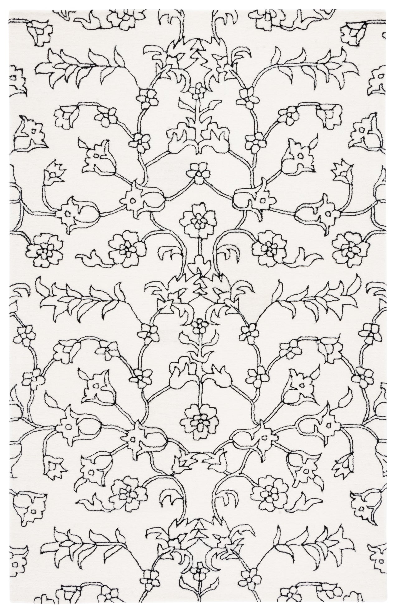 Safavieh Fifth Avenue 135 Rug, FTV135 - Ivory / Black