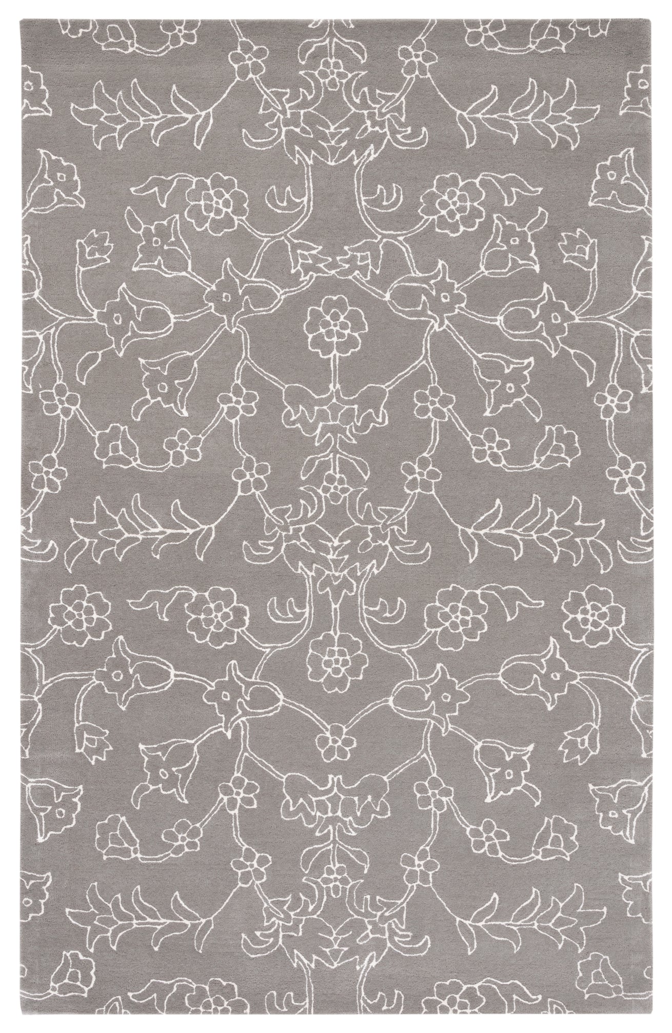 Safavieh Fifth Avenue 135 Rug, FTV135 - Dark Grey / Ivory