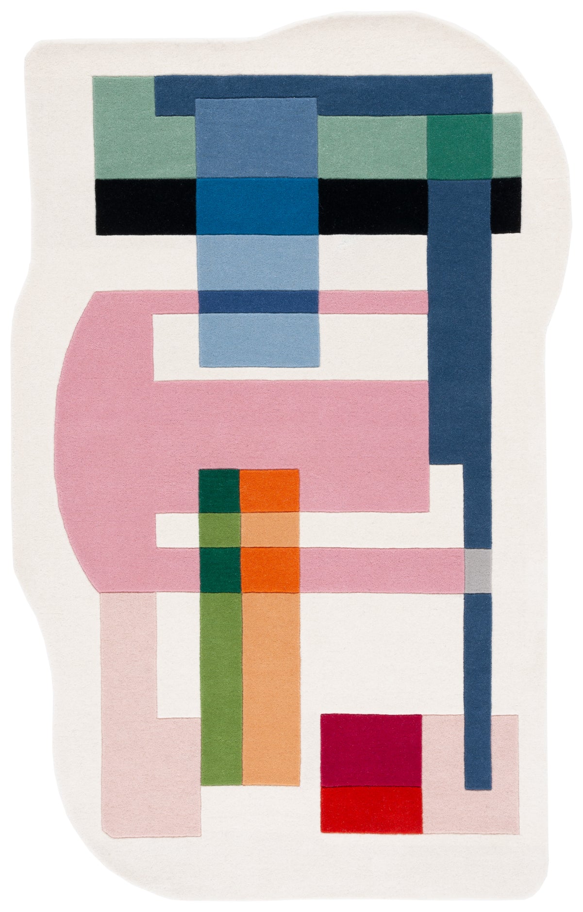 Safavieh Fifth Avenue 147 Rug, FTV147 - Ivory / Pink